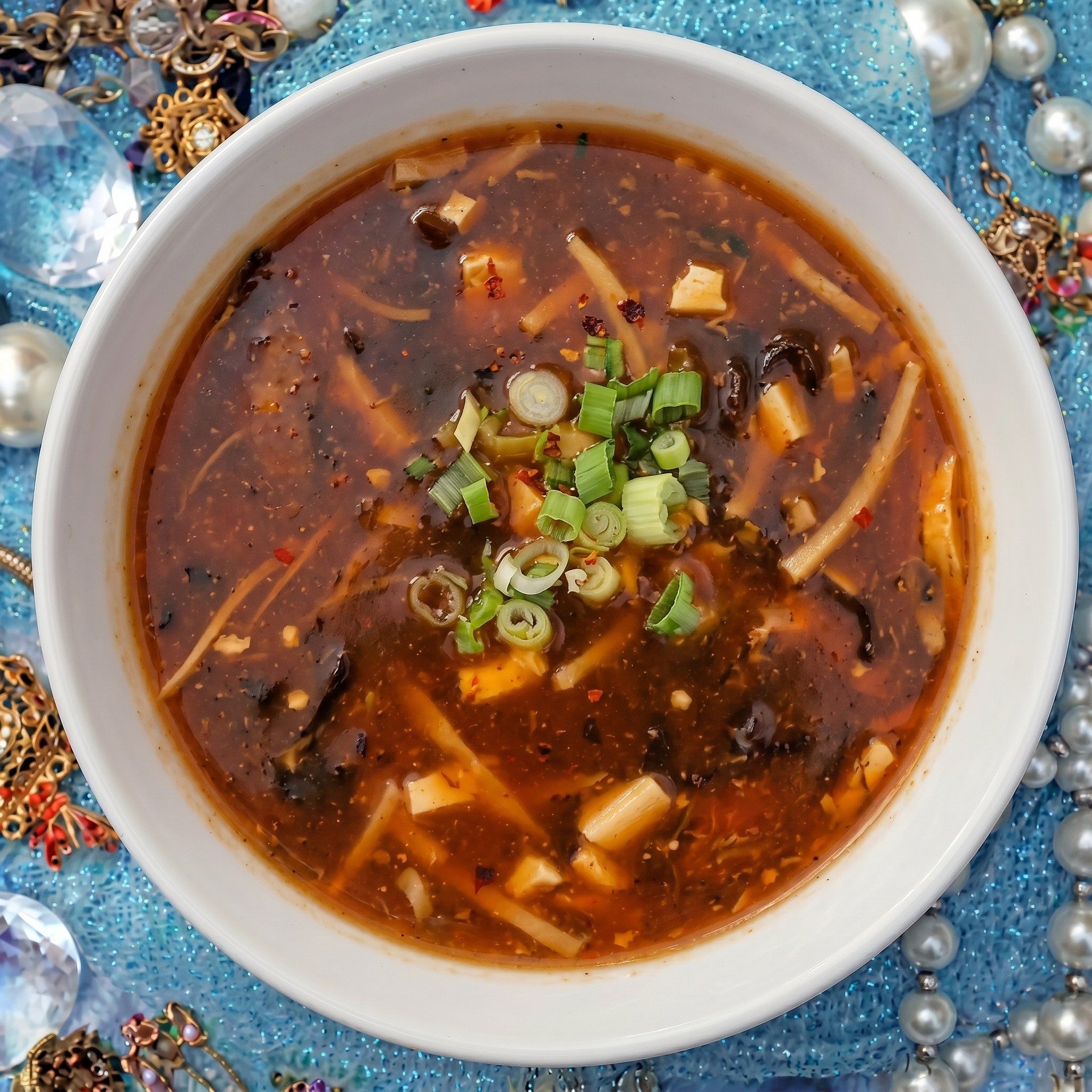 Hot & Sour Soup Chicken.