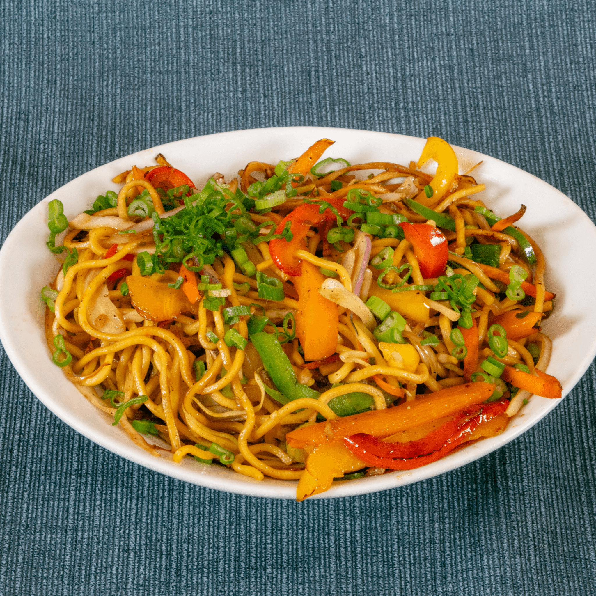 Veg Hakka Noodles.