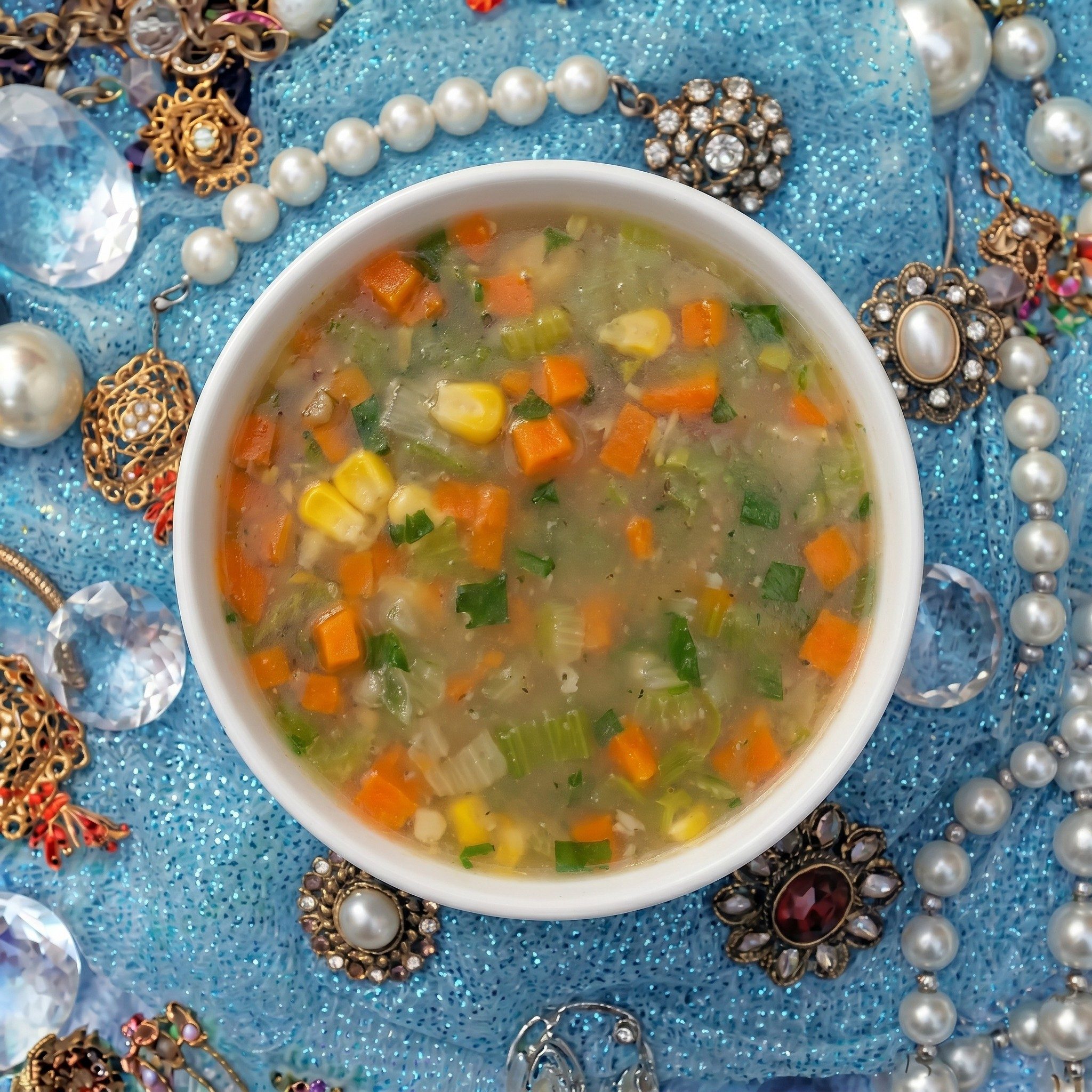 Sweet Corn Soup Chicken.