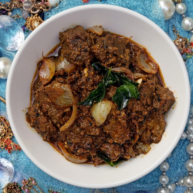 Goat Pepper Fry.