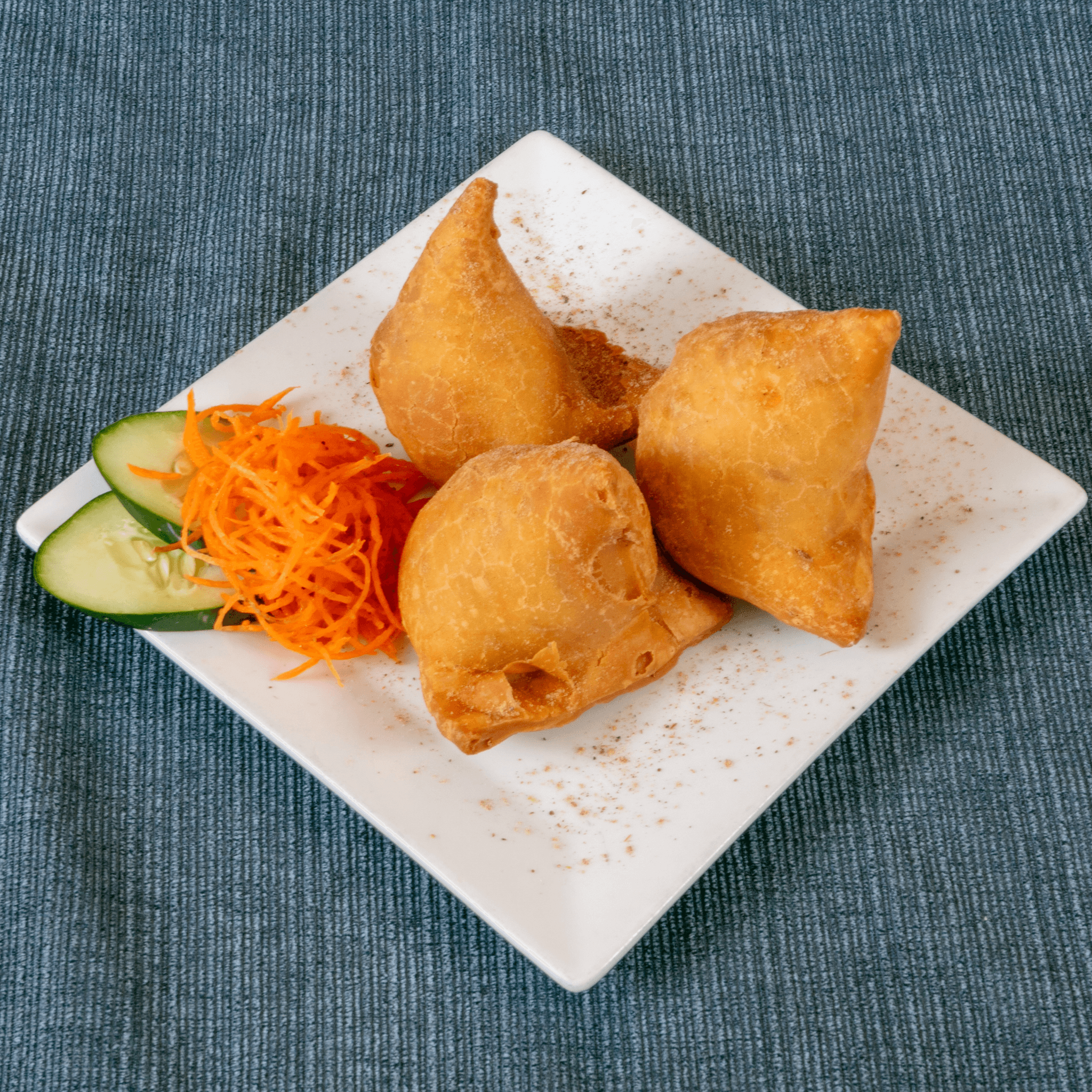 Vegetable Samosa.
