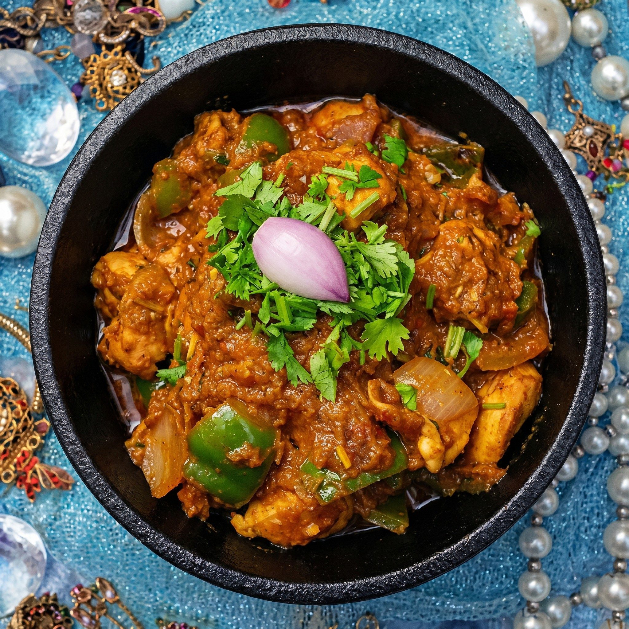 Kadai Chicken.