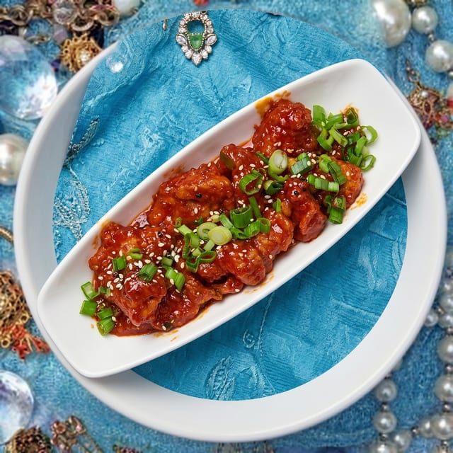 Chicken Manchurian.