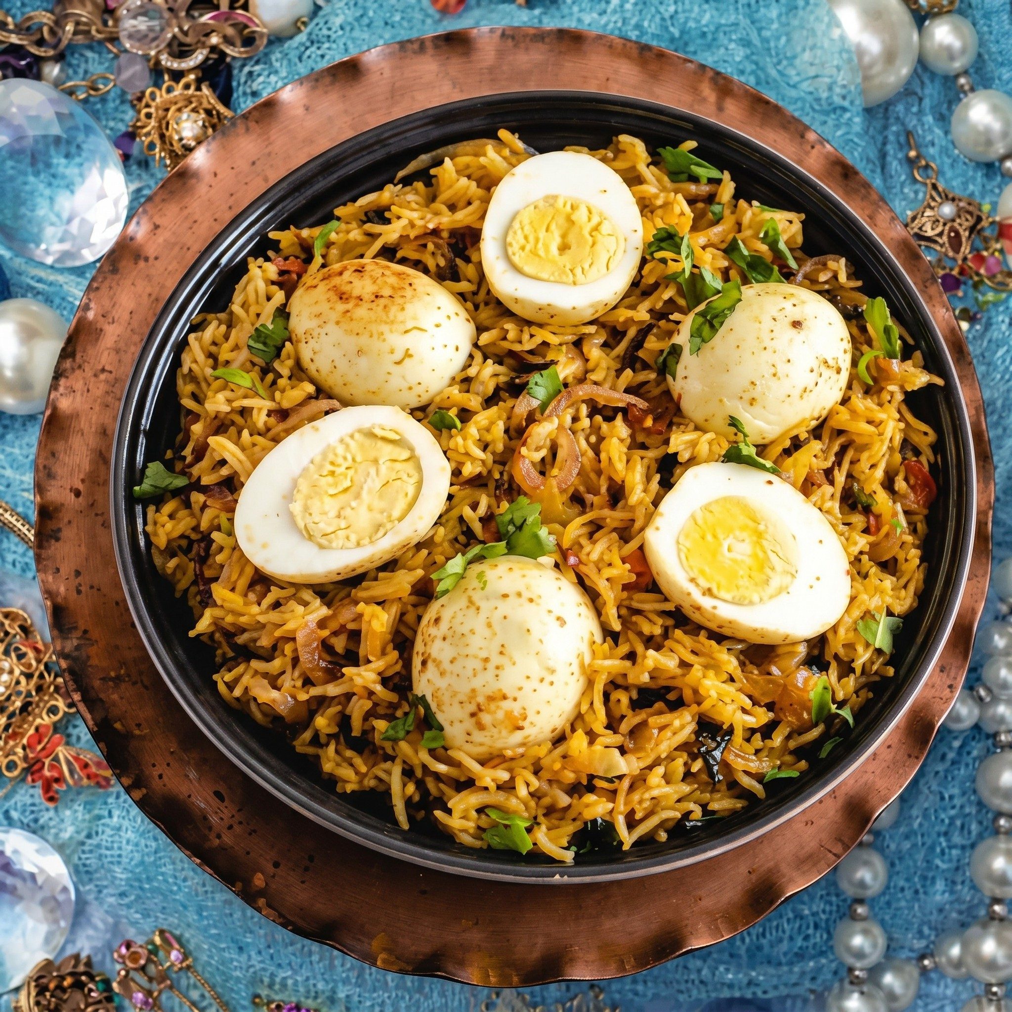 Egg Biryani.