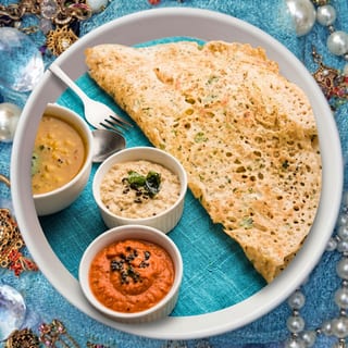 Onion Rava Dosa