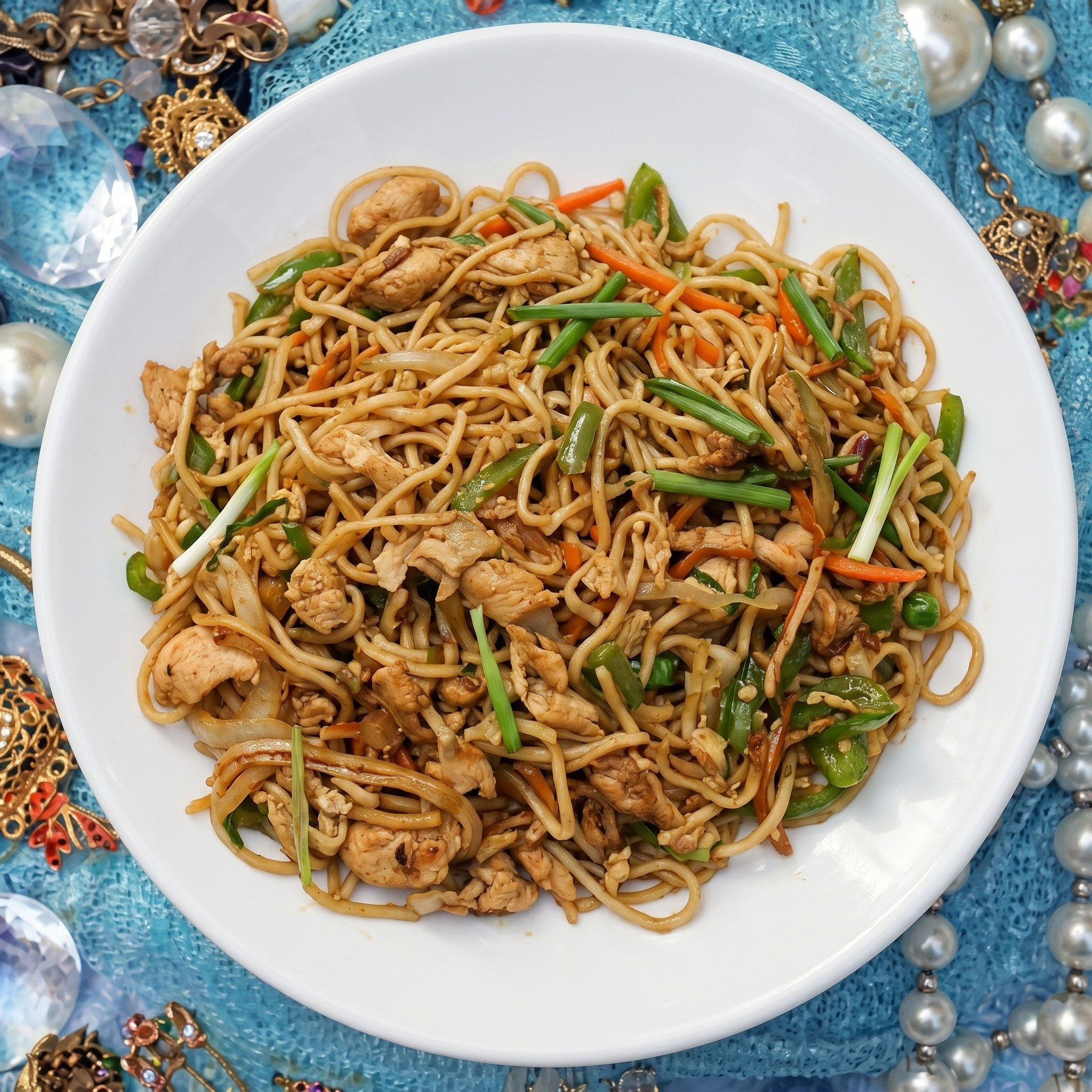 Mixed Hakka Noodles.