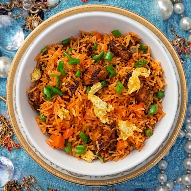 Szechwan Chicken Fried Rice.
